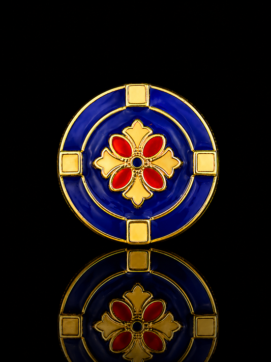 Regal Medallion Brooch