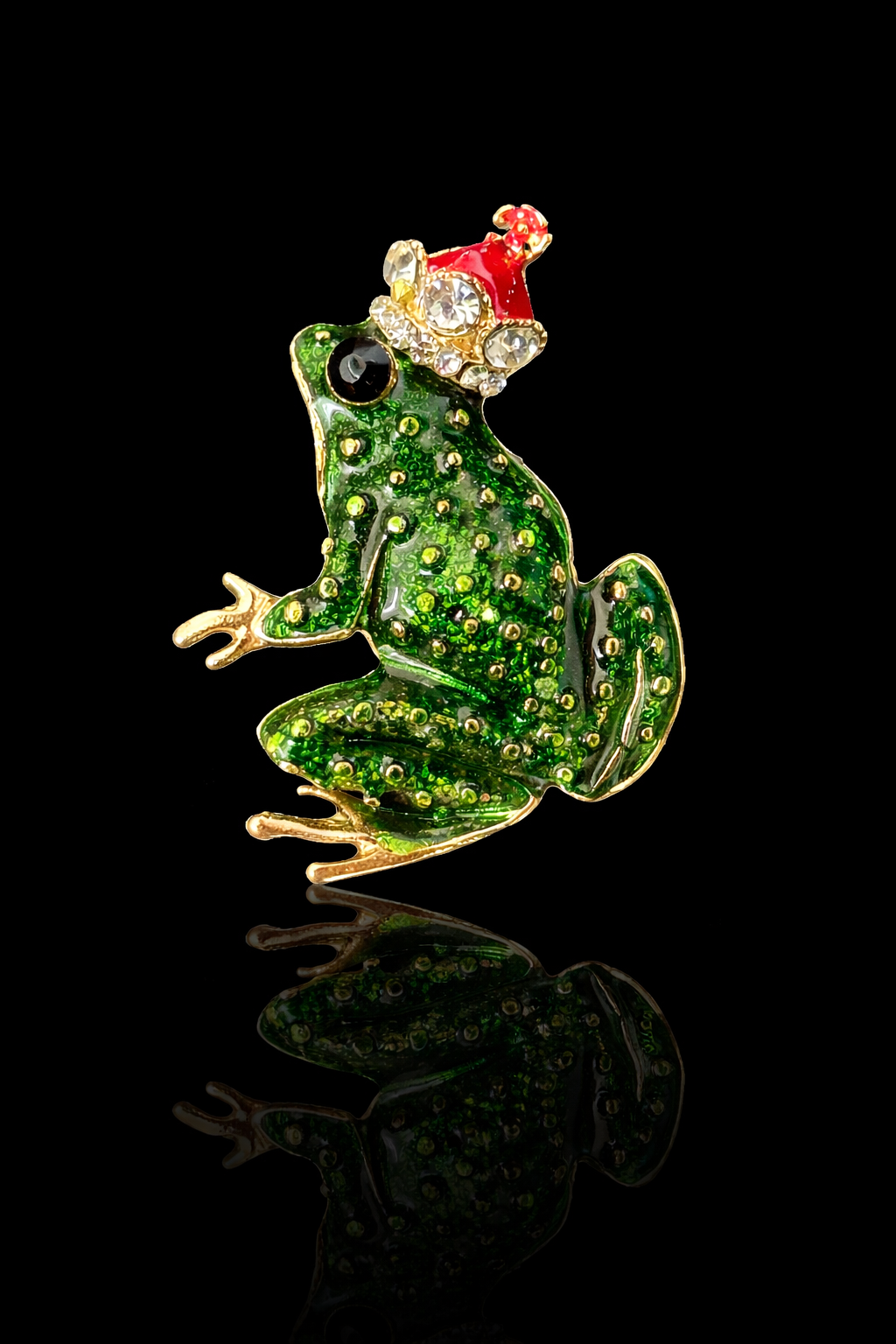 Frog Prince Brooch