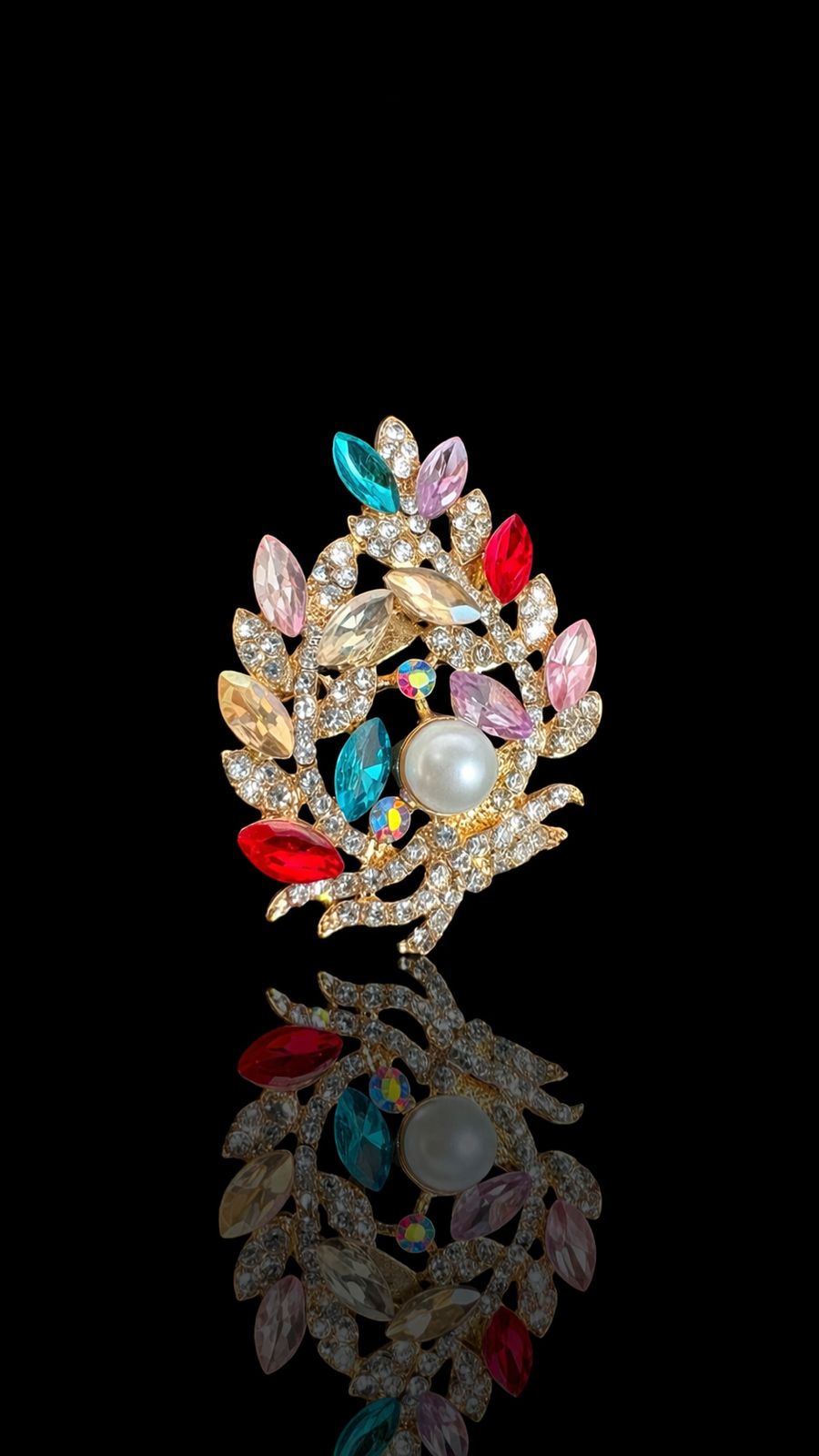 Pearl Garden Brooch