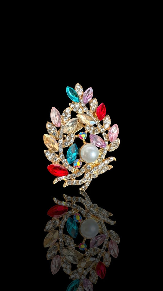 Pearl Garden Brooch