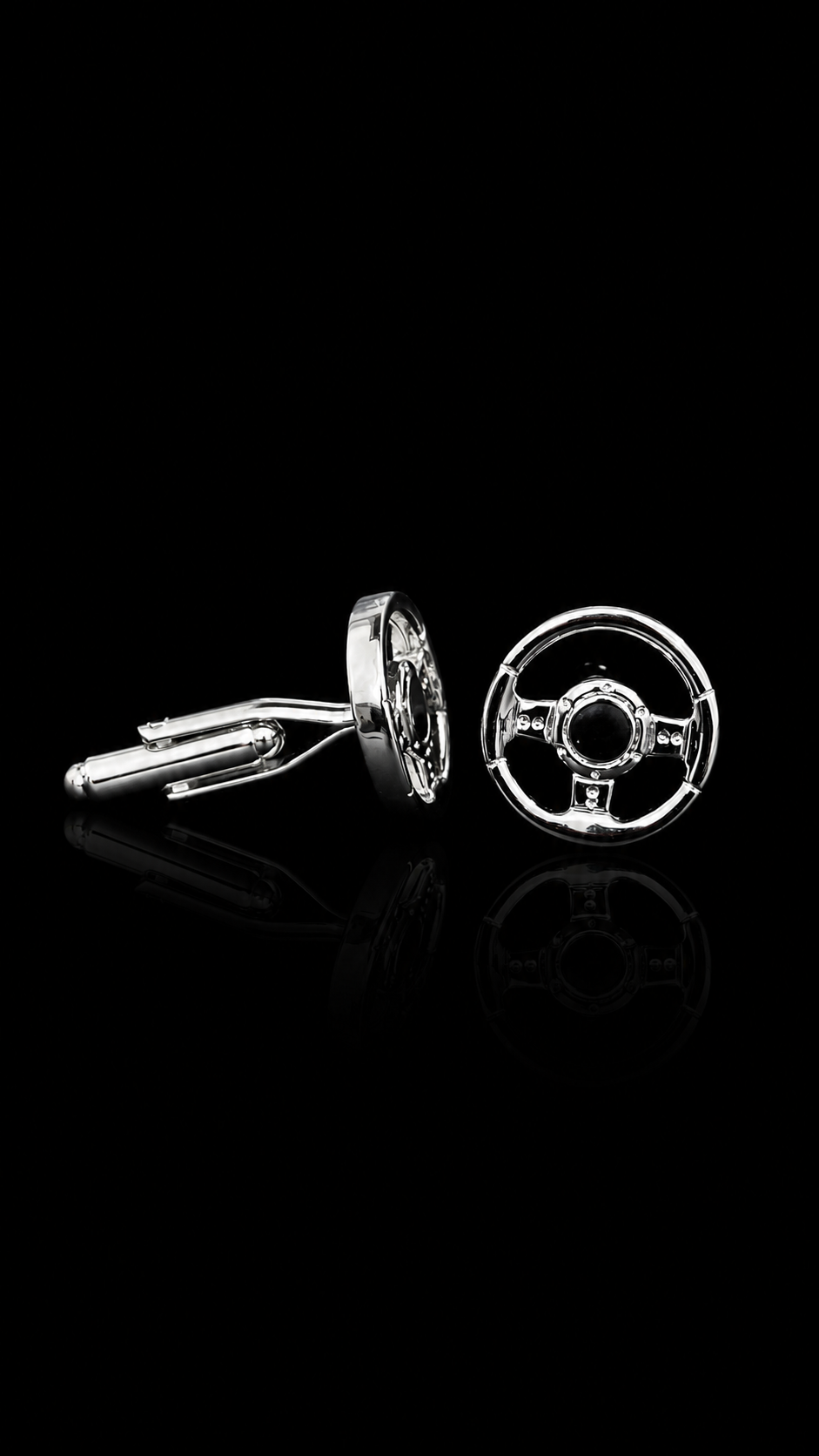 Steering Wheel Cufflinks