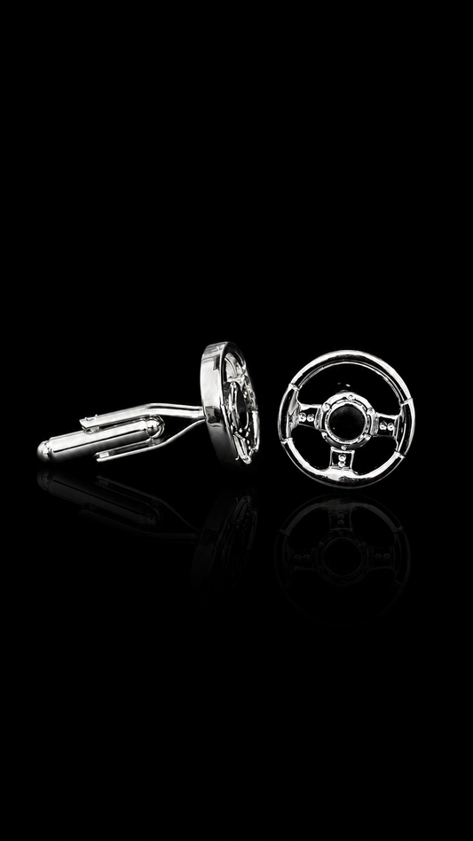 Steering Wheel Cufflinks