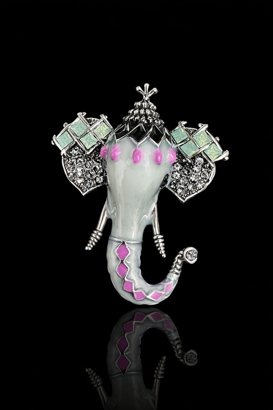 Royal Ganesha Heritage Brooch