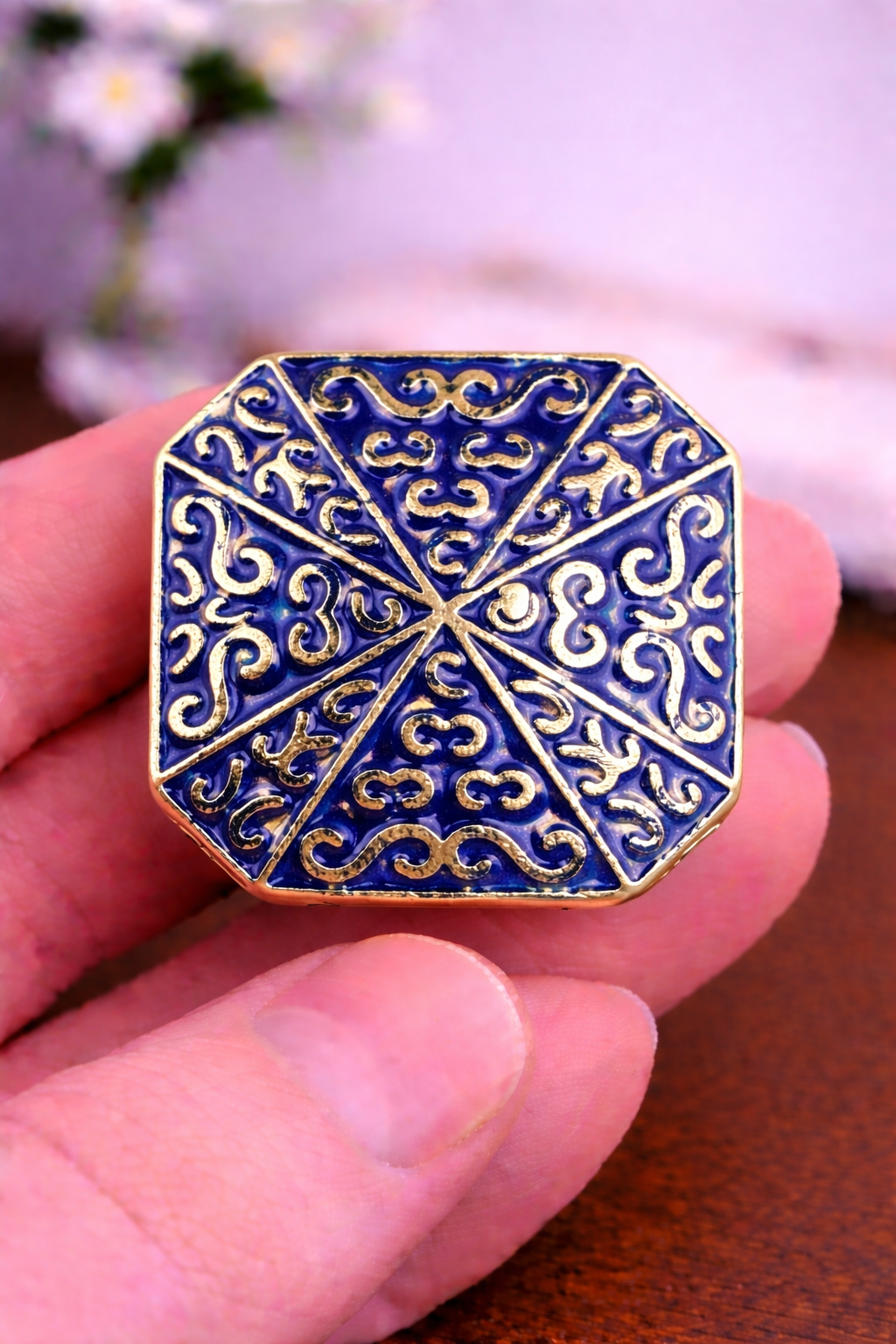 Royal Mosaic Octa Bandhgala Button