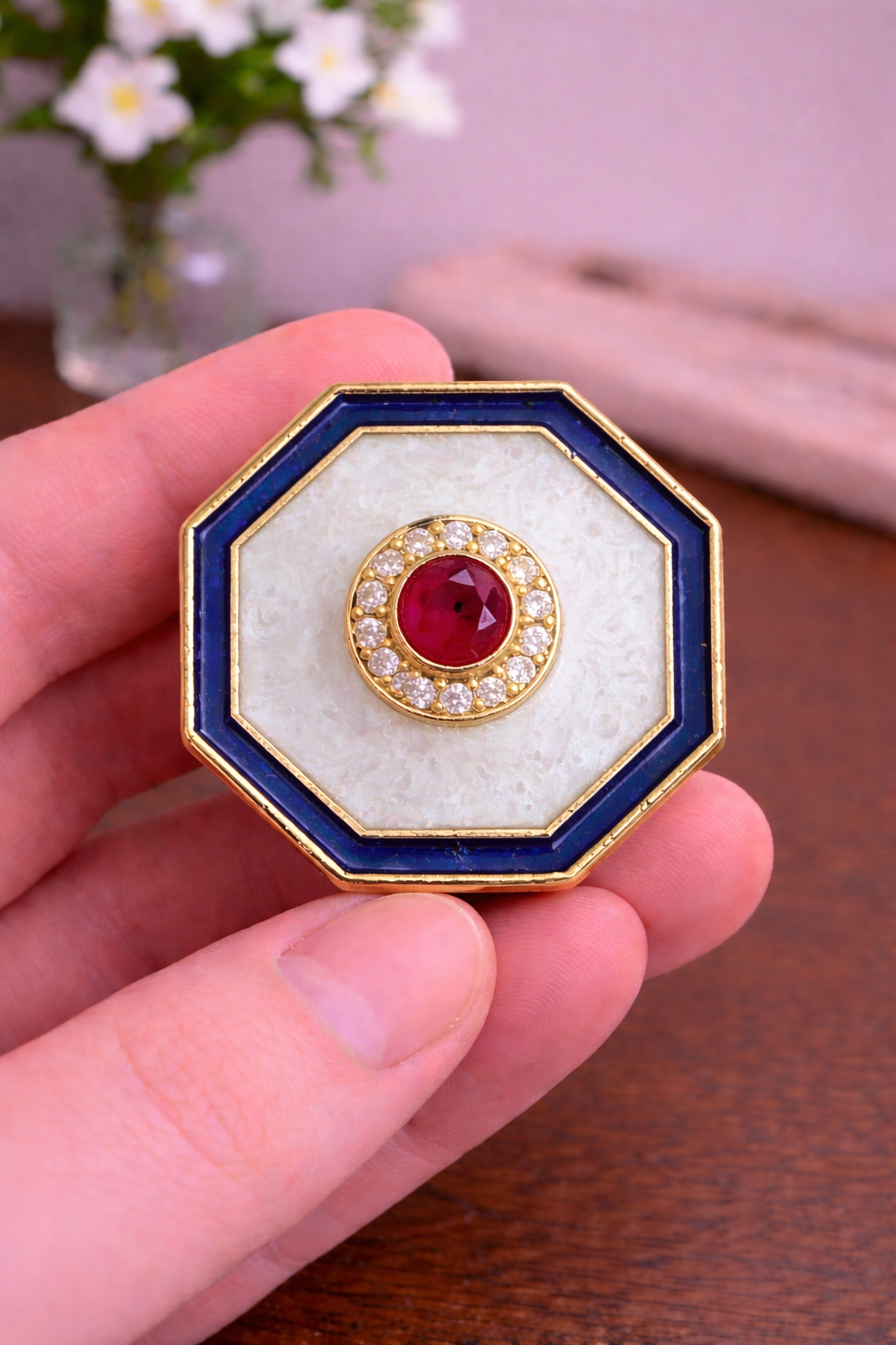 Rajkumari Octagon Bandhgala Buttons