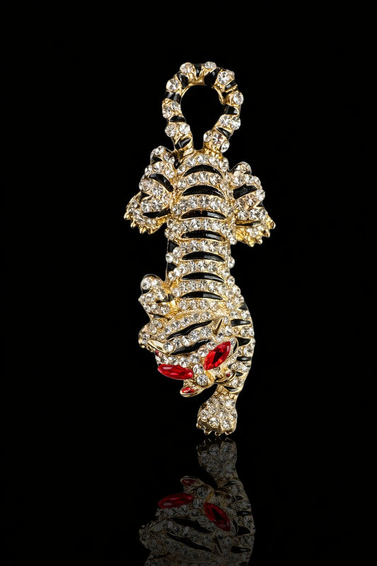 Regal Claw Panther Brooch