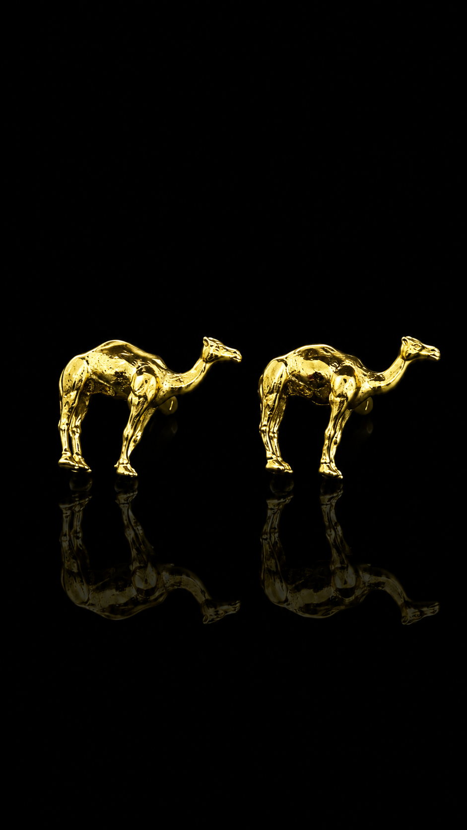 Desert Voyager Camel Cufflinks