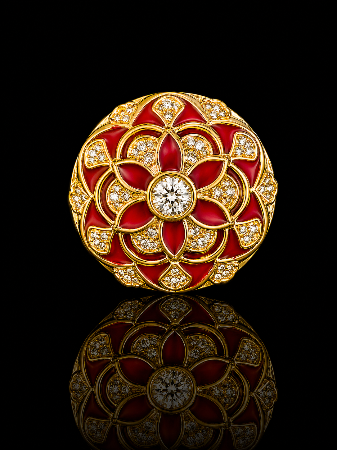 Royal Bloom Mini Brooch