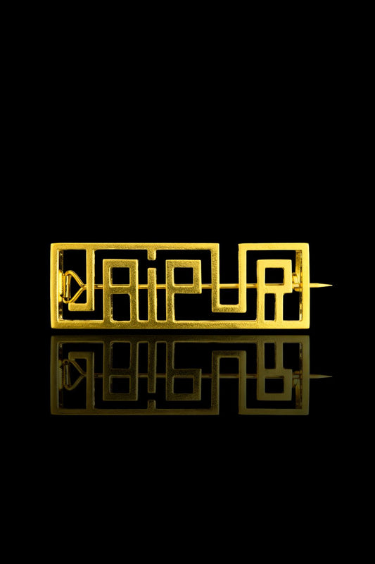 English Jaipur Brooch