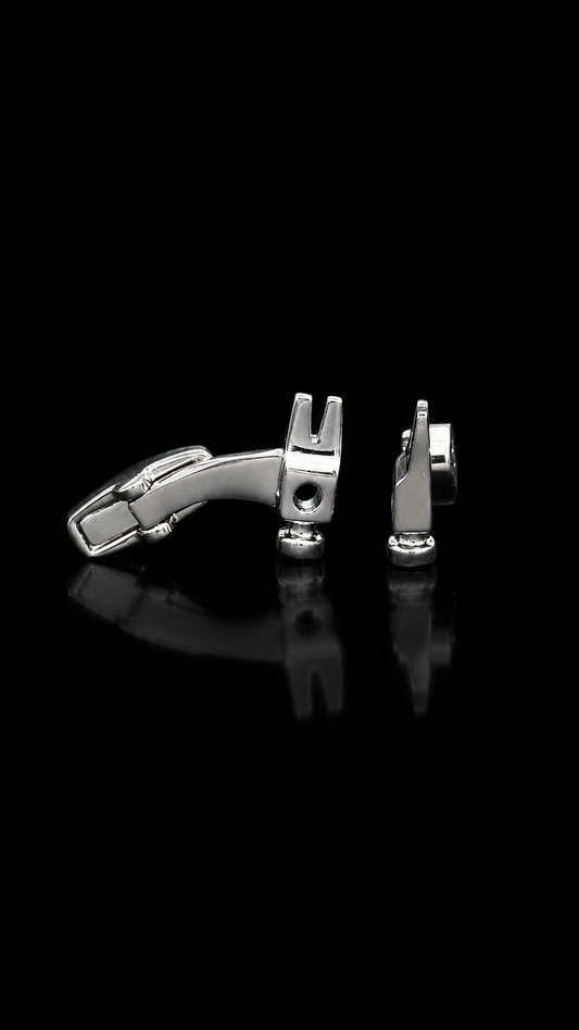 Hammer Silver Cufflinks