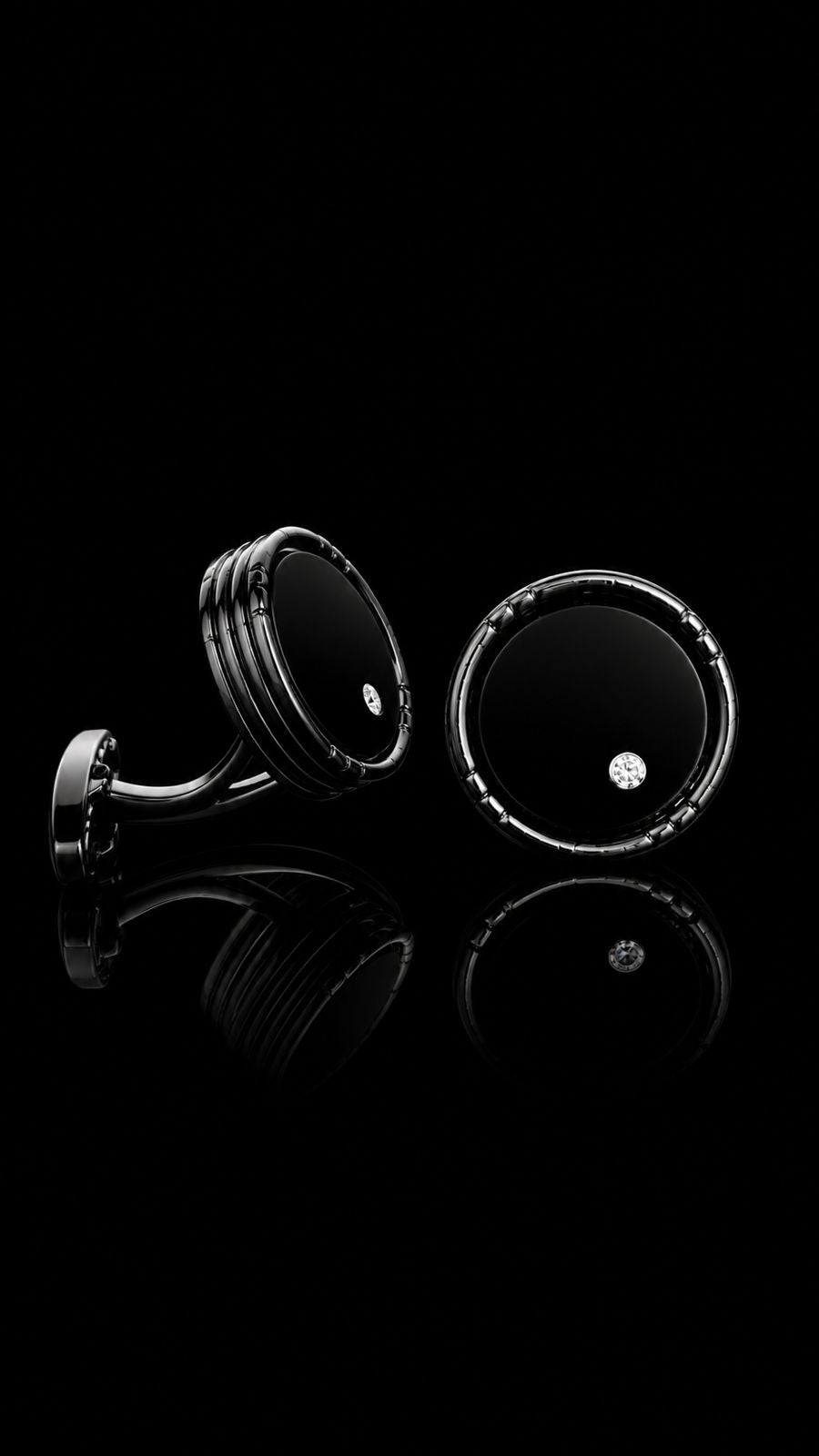Midnight Royale Black Cufflinks