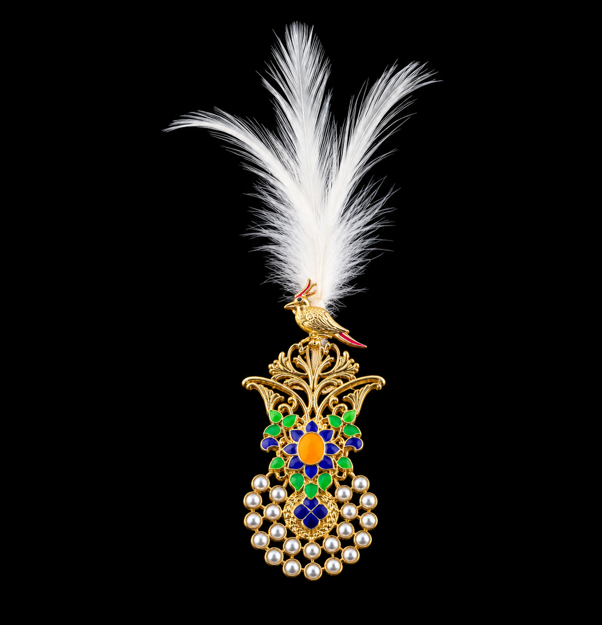 Royal Peacock Kalingi Sarpech