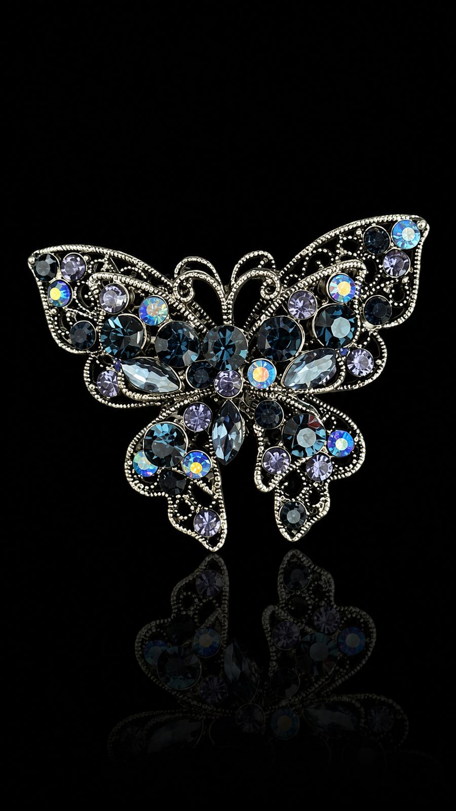 Blush Twilight Butterfly Brooch