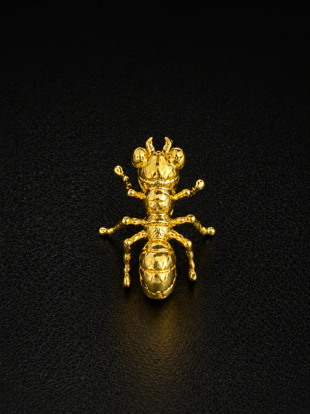 Golden Ant Lapel Pin Set