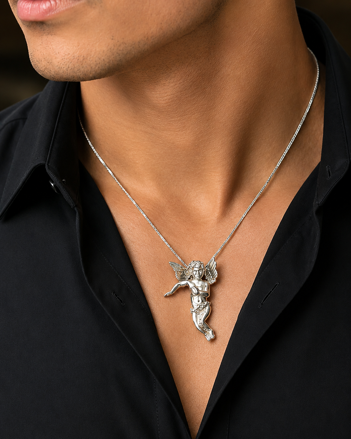 Celestial Cupid Pendant
