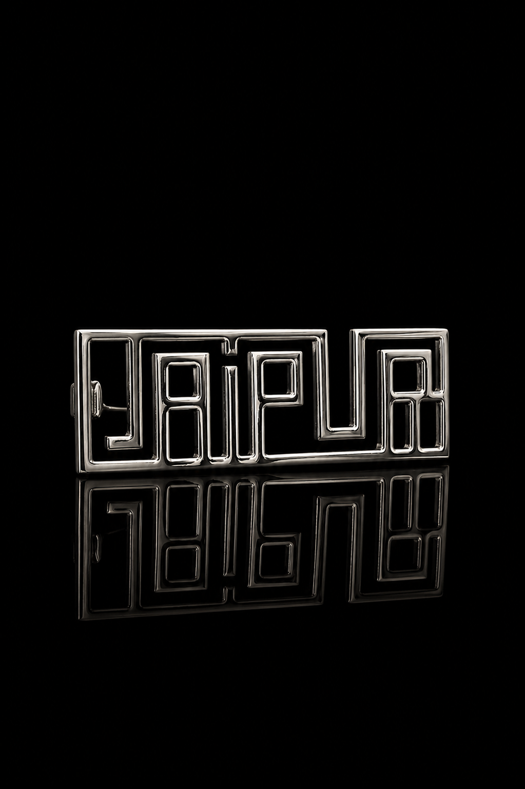 English Jaipur Brooch