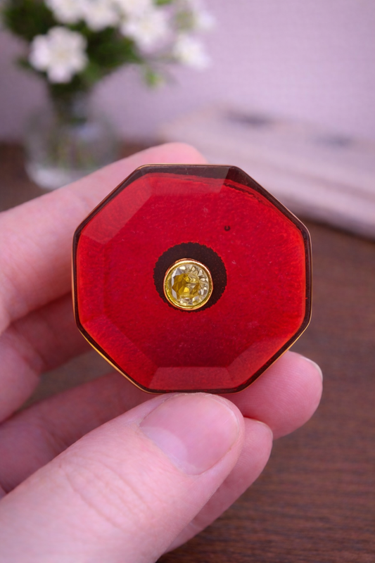 Crimson Royale – Bandhgala Button