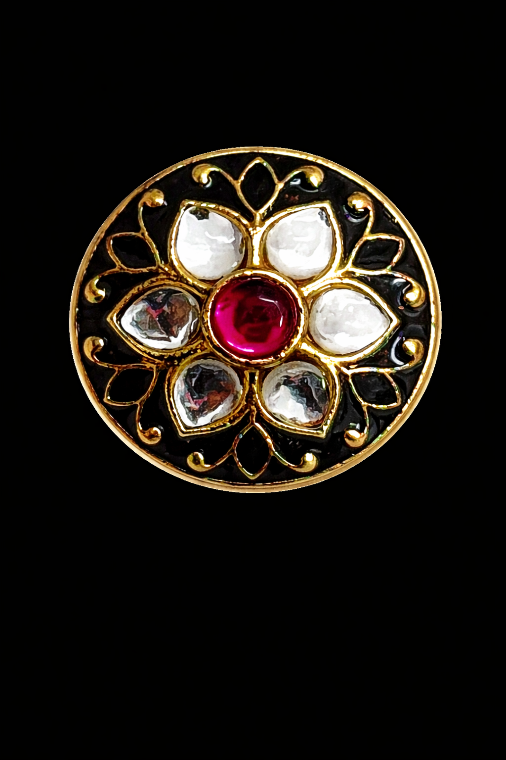 Zamrud Pushp Bandhgala Button