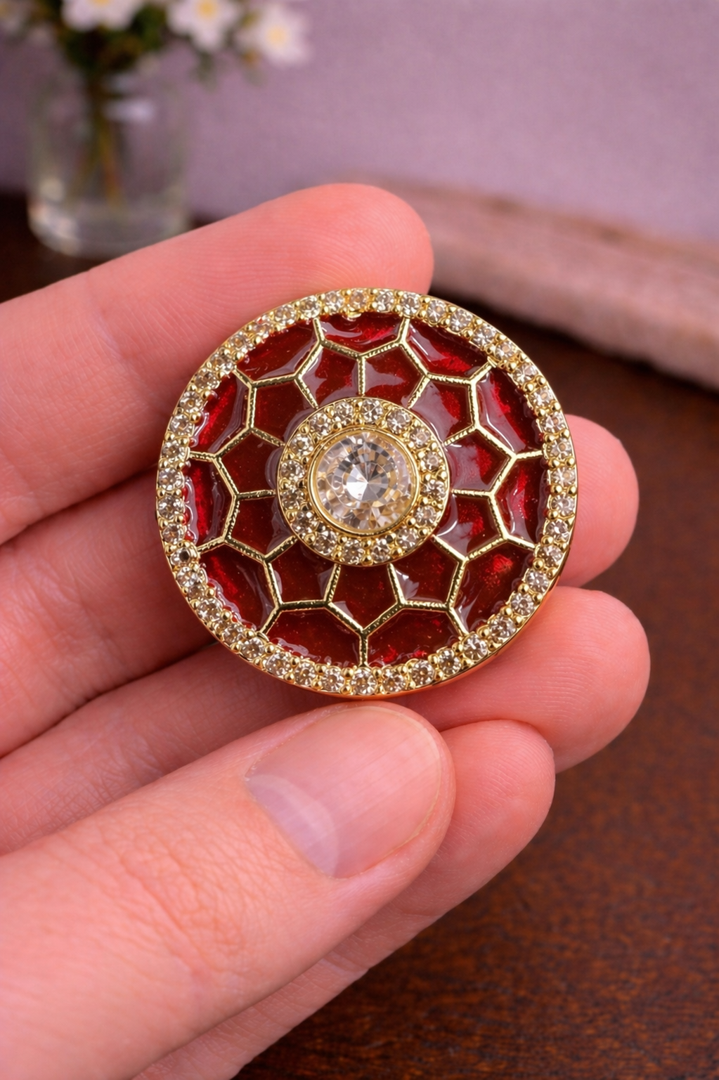 Regal Trinity Mosaic Button Set