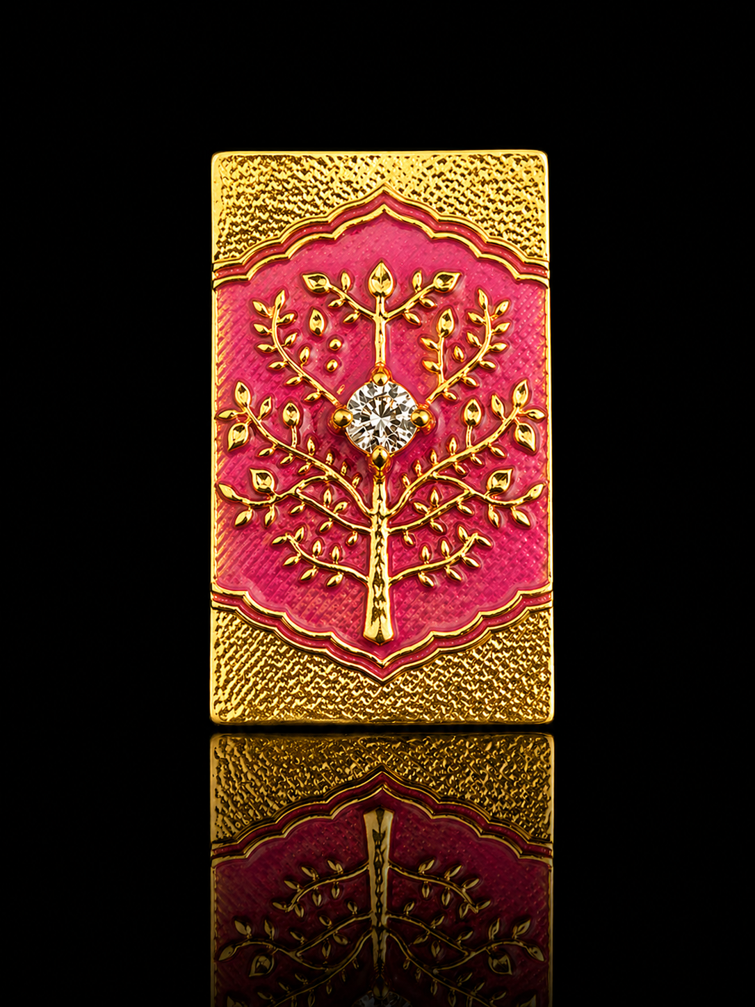 The Regal Tree Crest Brooch
