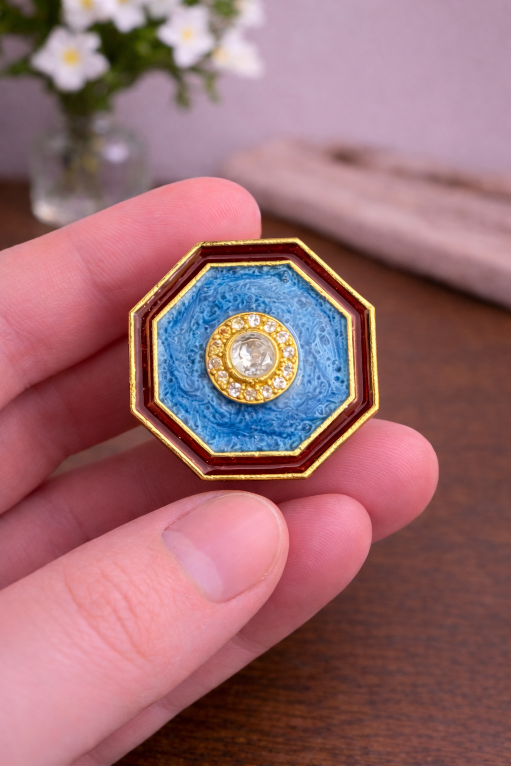 Rajkumari Octagon Bandhgala Buttons