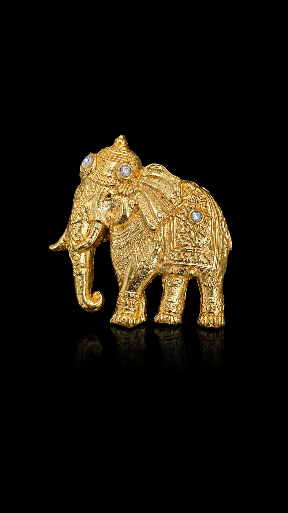 Royal Maharaja Elephant Lapel Pin
