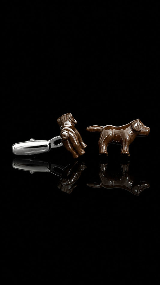 Classic Labrador Dog Cufflinks