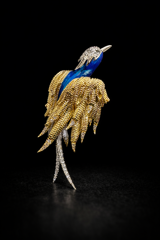Celestial Wing Brooch