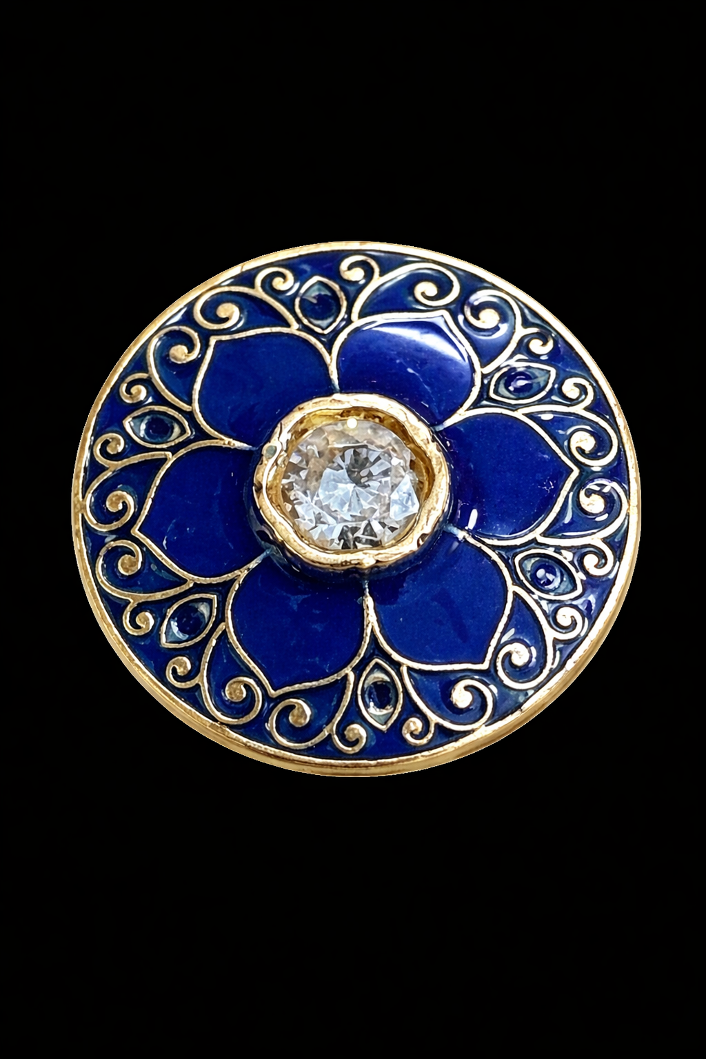 Pushp Kundan Bandhgala Button