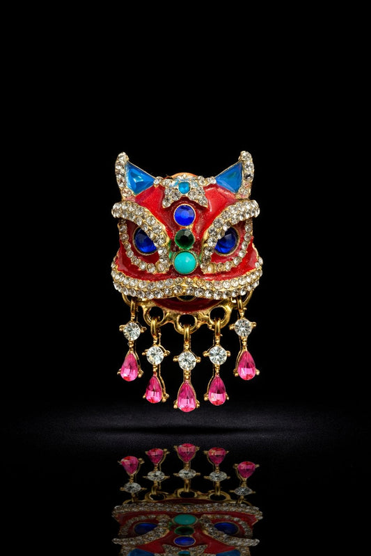 Royal Mask Brooch