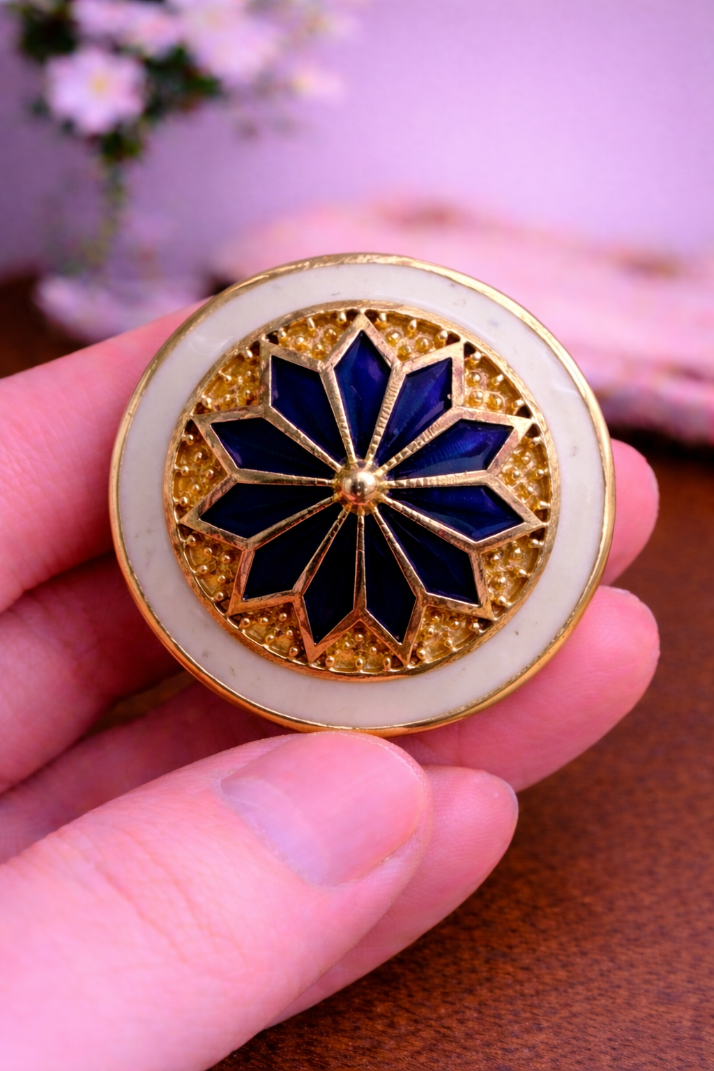 Regal Starburst Bandhgala Button