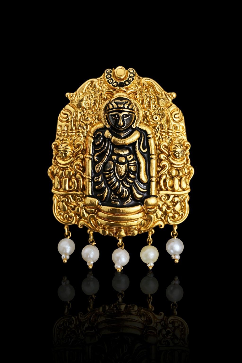 Divine Heritage Temple Brooch