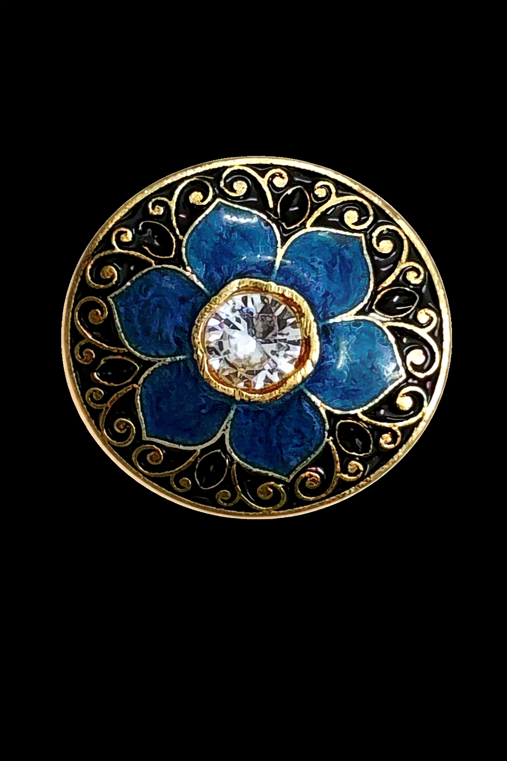 Pushp Kundan Bandhgala Button