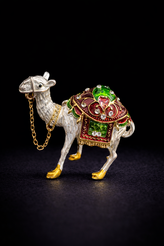 Royal Caravan Camel Brooch