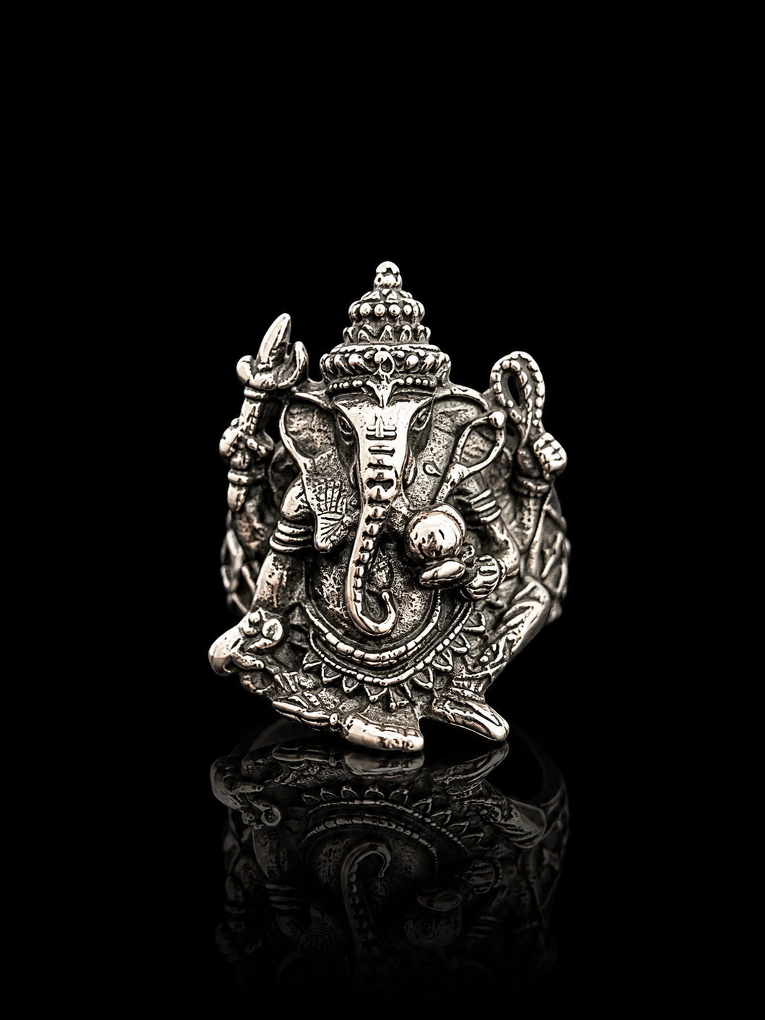 Lord Ganesha Religious Ring