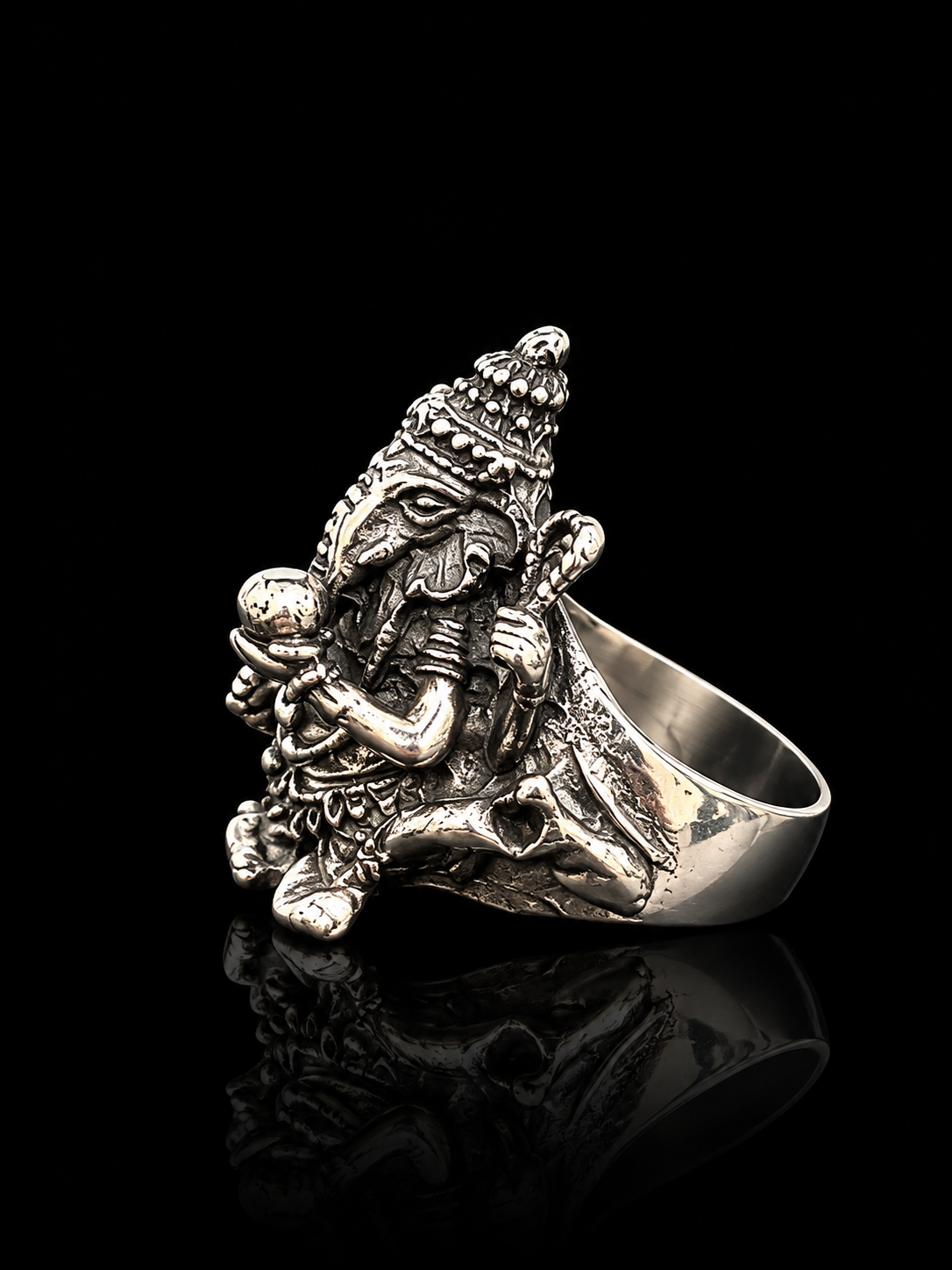Lord Ganesha Religious Ring
