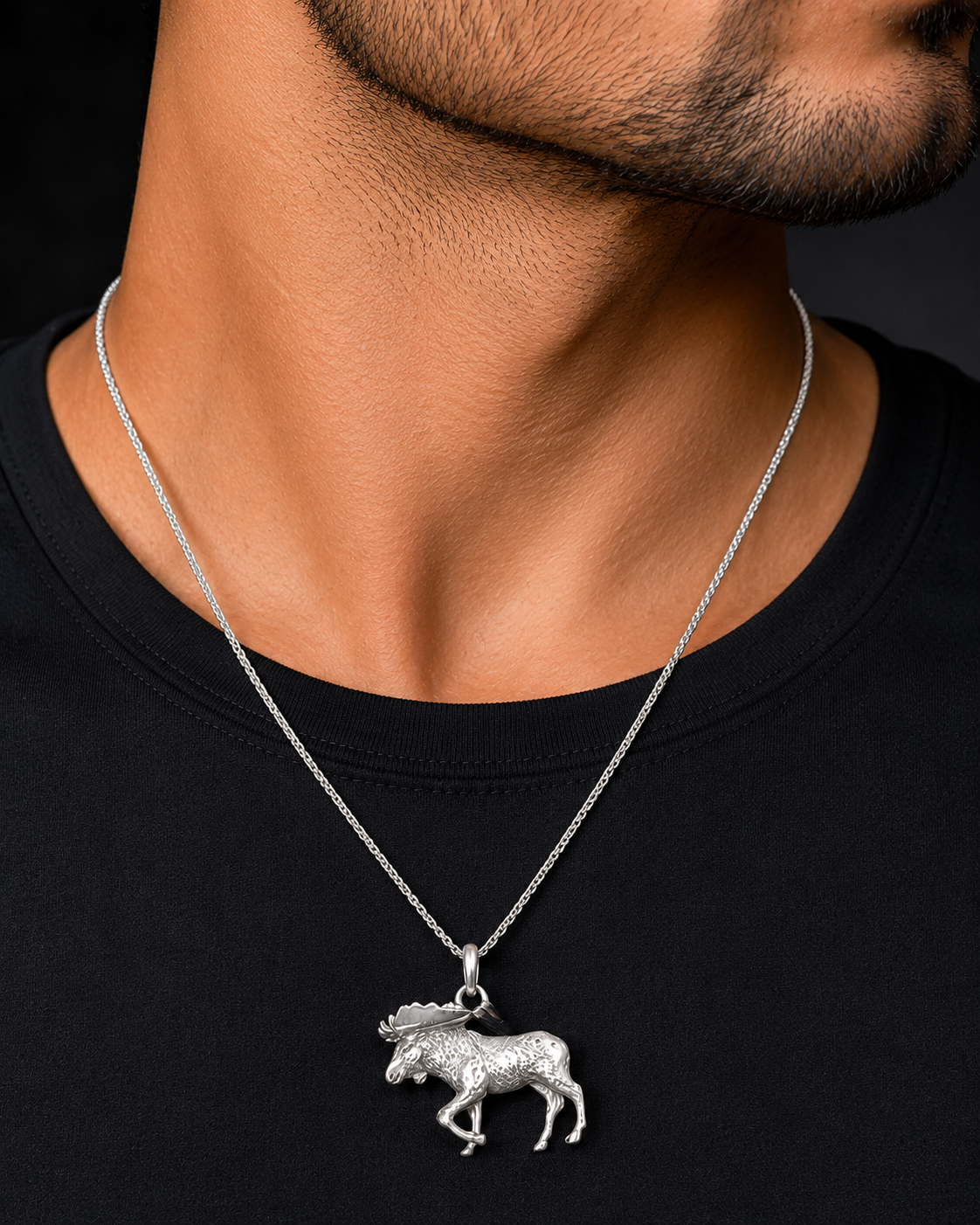 Majestic Moose Pendant