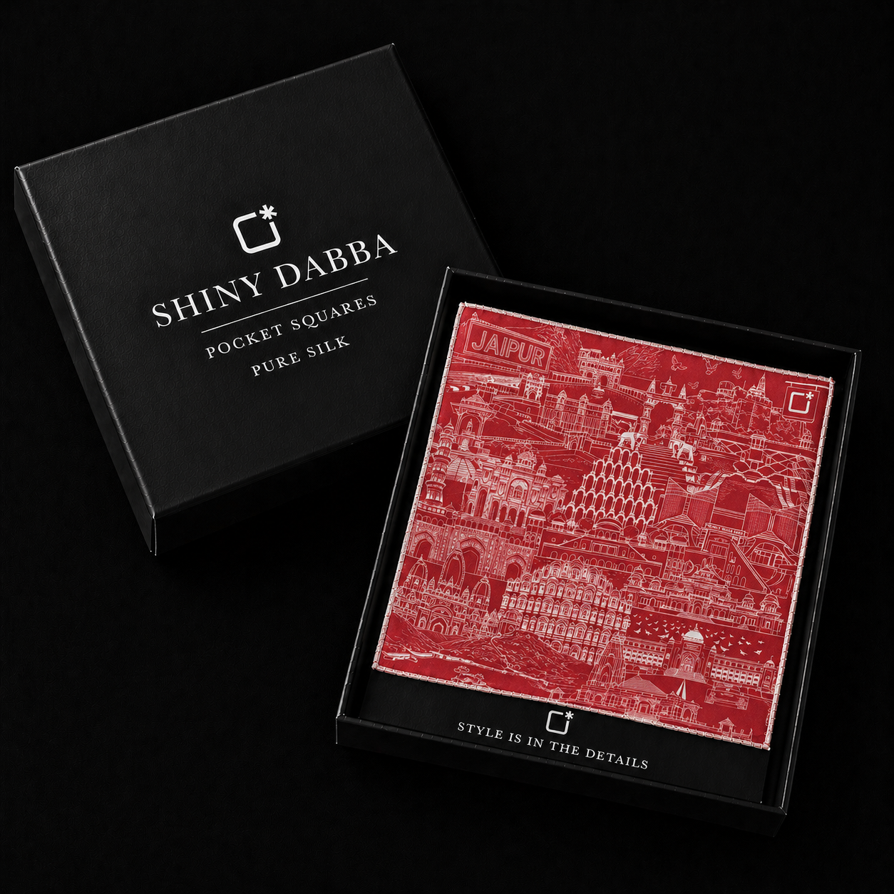 Jaipur Heritage Silk Pocket Square
