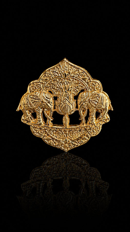 Royal Elephant Heritage Lapel Pin