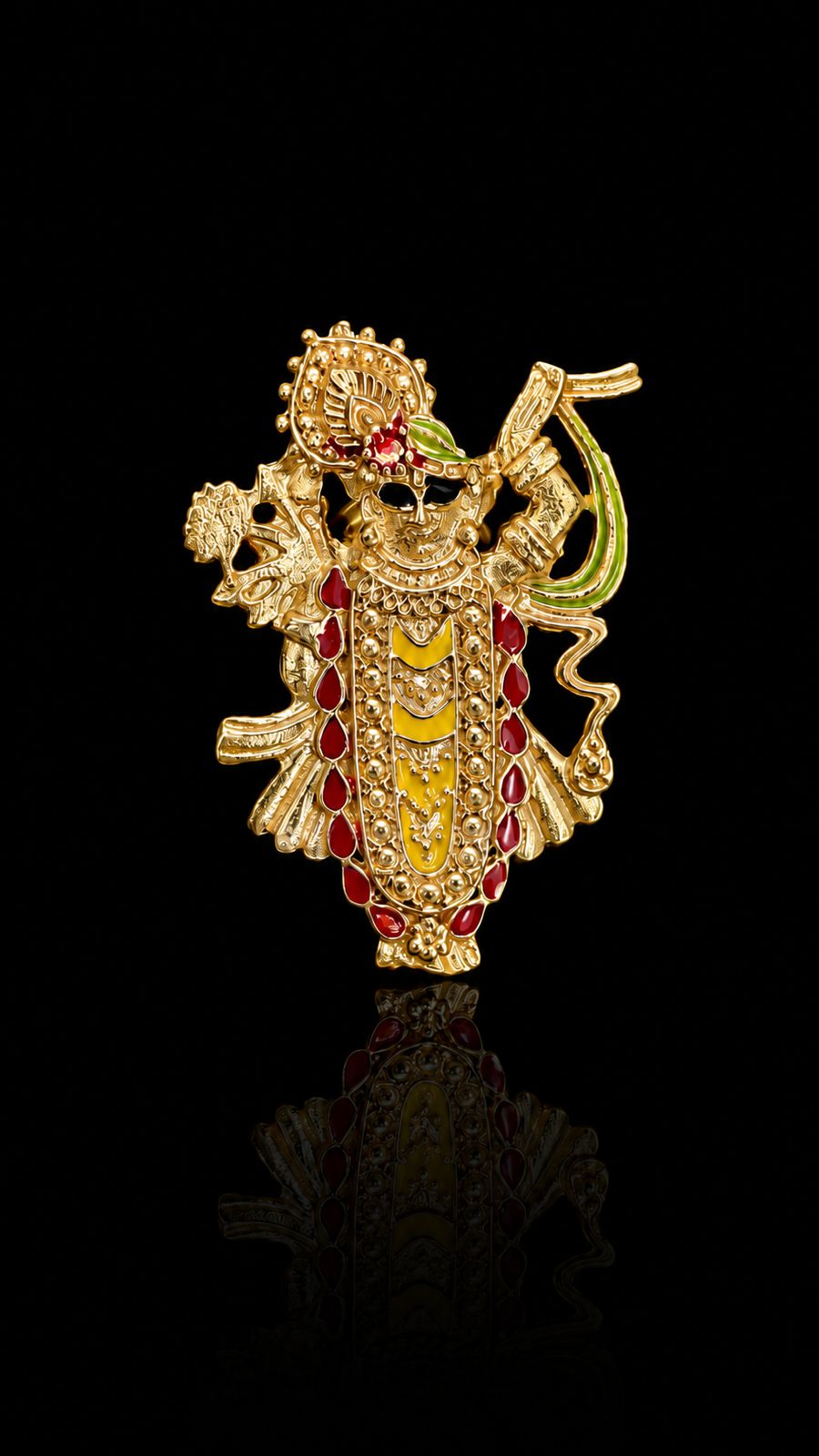 Shrinathji Divine Grace Lapel Pin