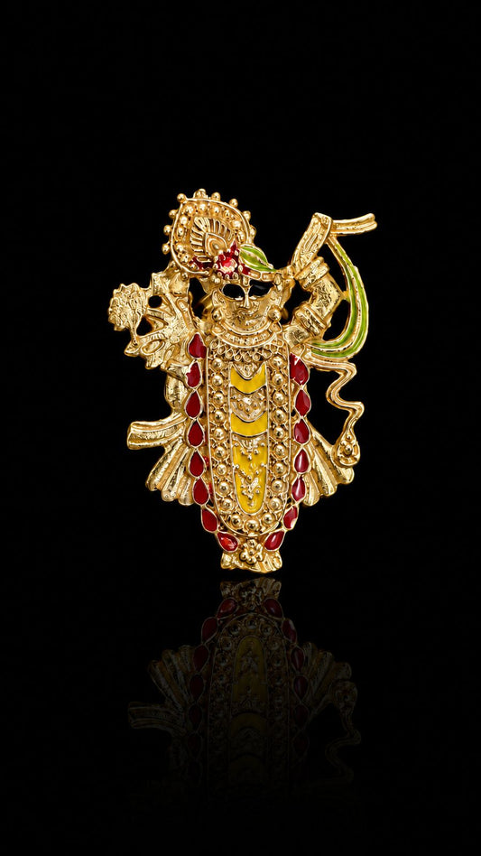 Shrinathji Divine Grace Lapel Pin