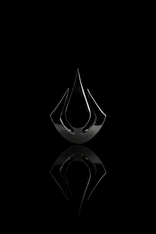 Obsidian Flame Pin