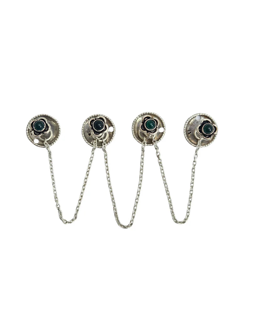 Karṇika Chain Kurta Button