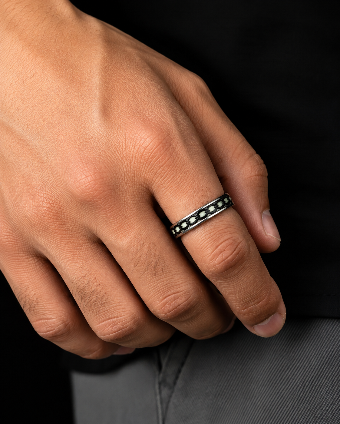 Sutra Silver Ring