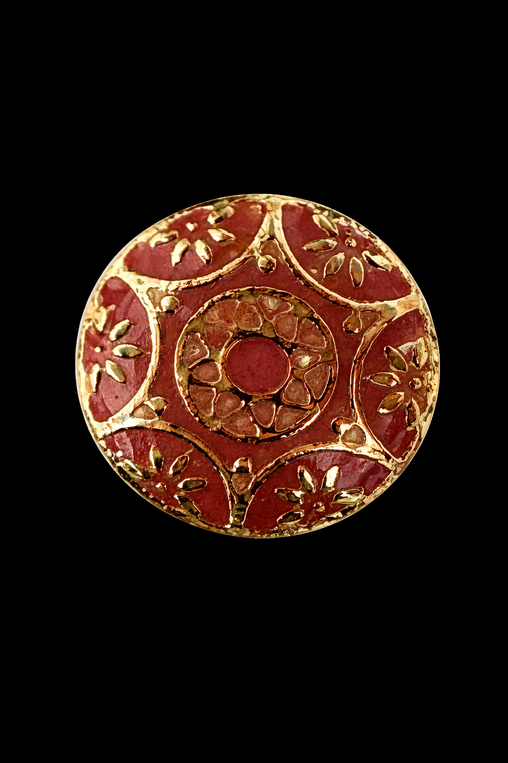 Surya Enamel Kurta Button