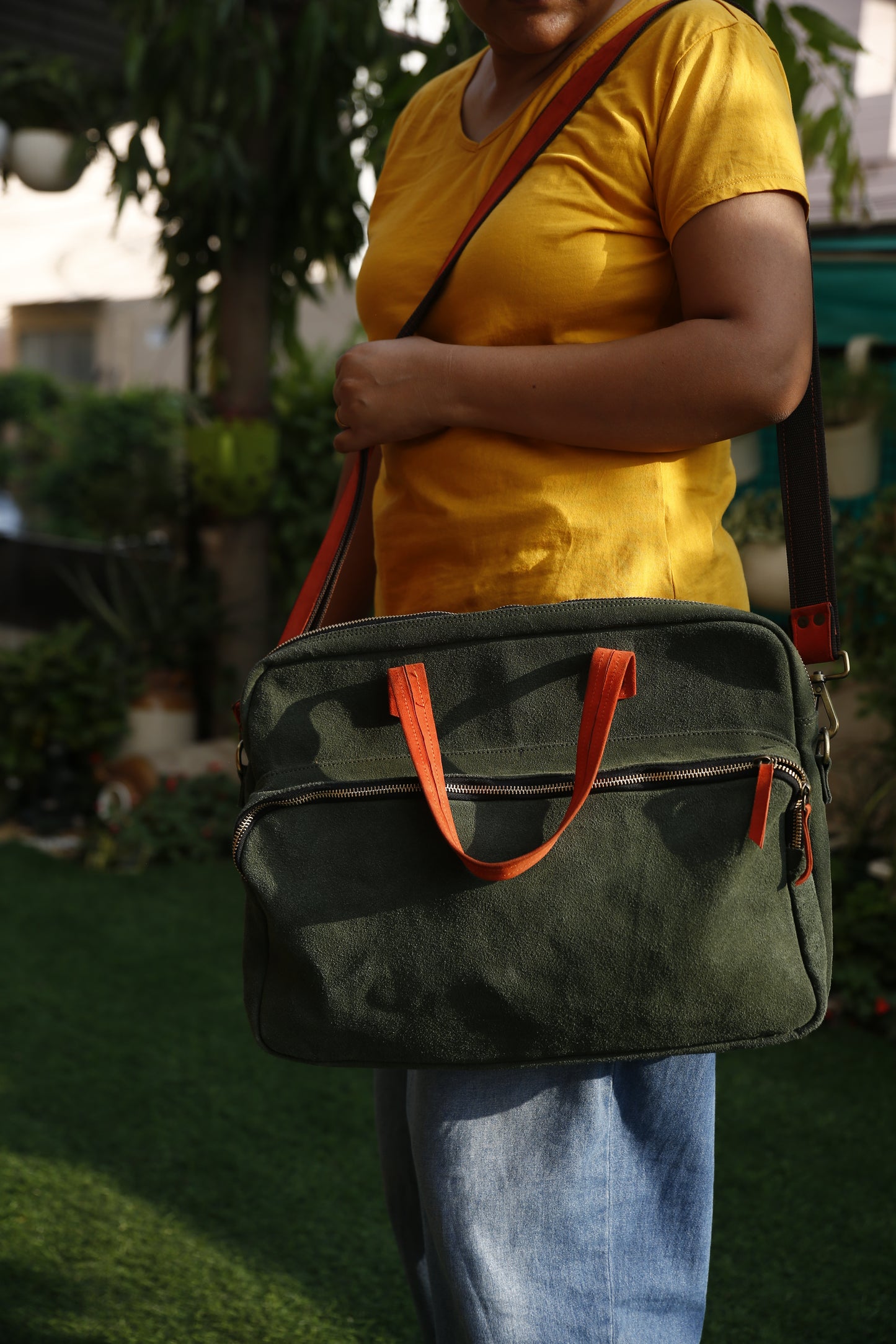 Leather Laptop Bag