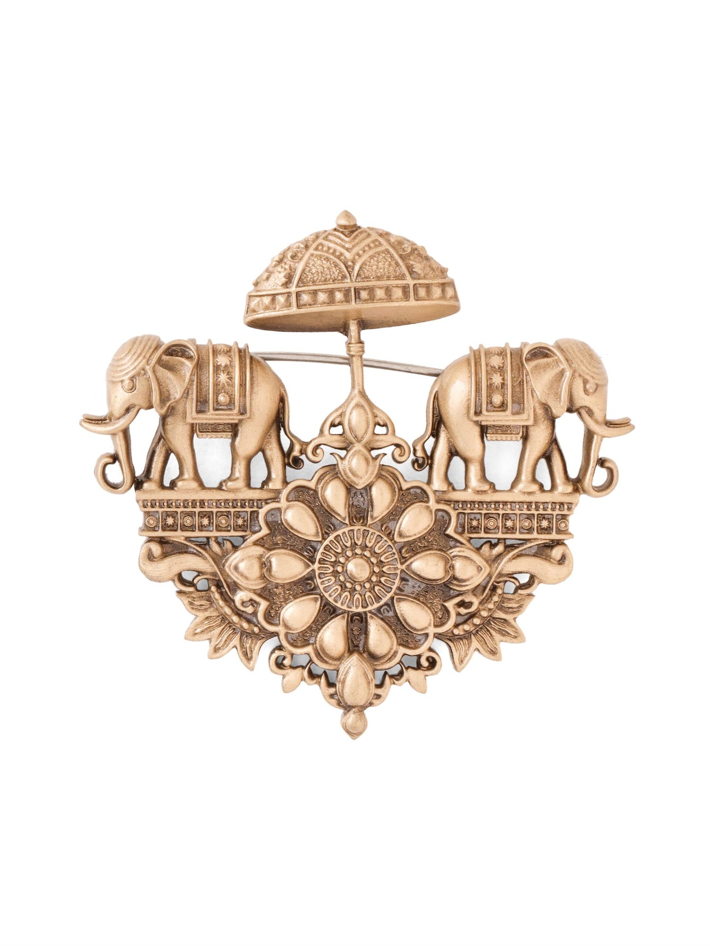 Royal Hathi Heritage Brooch