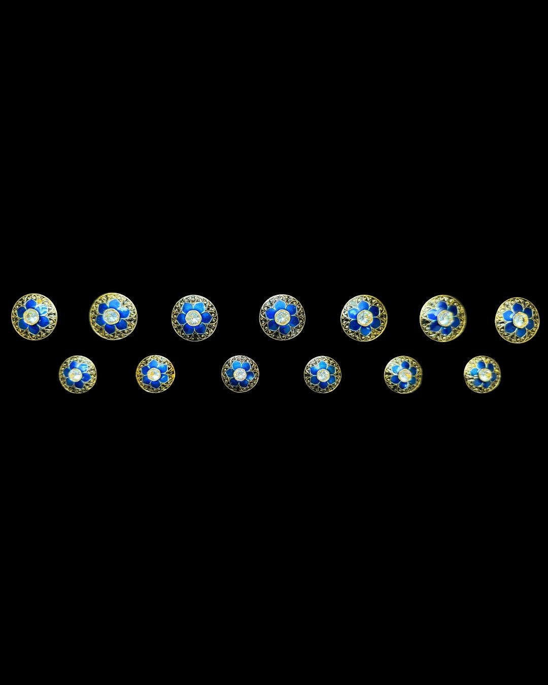 Pushp Kundan Bandhgala Button