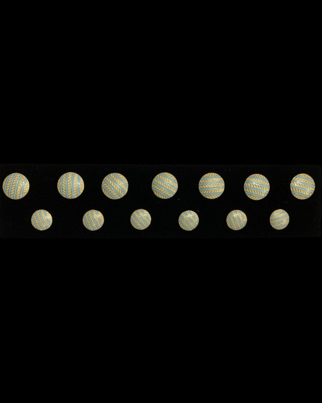 Powder Blue Regent Bandhgala Button