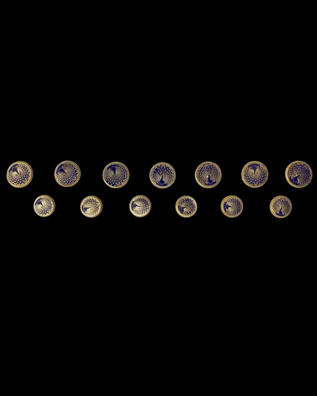 Mayur Royale Tewa Art Bandhgala Button